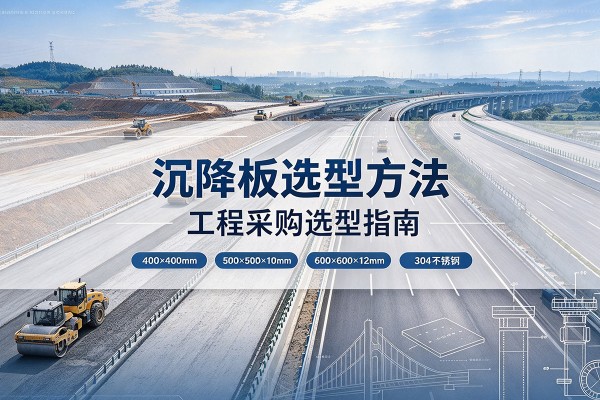 永修沉降板选择方法