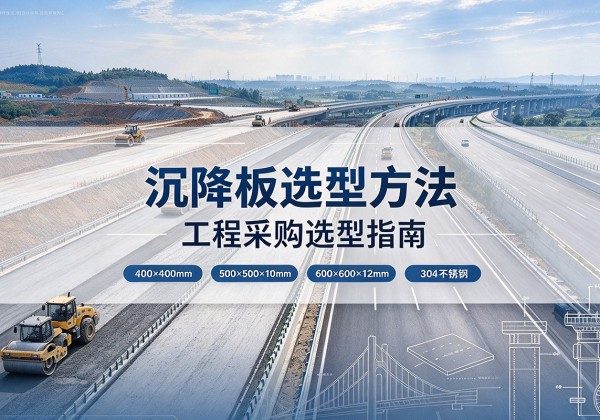 永修沉降板选择方法