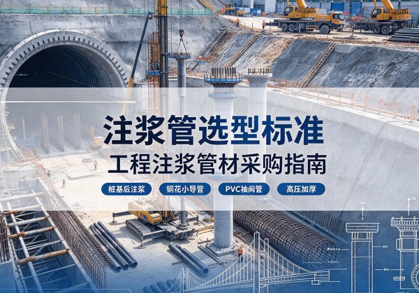 永修注浆管选型标准